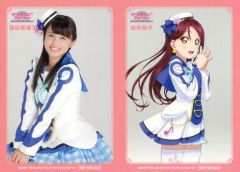 [중고] 컬렉션 카드(여성) Aqours/아이다 리카코(사쿠라우치 리코)/미래의 우리들은 알고 있어 Ver./[러브라이브! 선샤인!! The School Idol Movie Over the Rainbow] 10주째 입장자 선물 브로마이드풍 A
