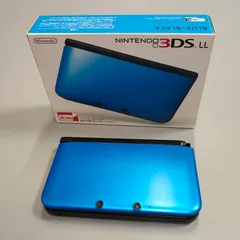 M563 ニンテンドー　3DS LL SPR-001 本体のみ　通電OK　ブルー×ブラック