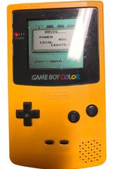 (動作確認済)ゲームボーイカラー　イエロー　GAME BOY COLOR CGB-001