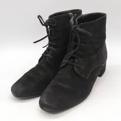 銀座カネマツ ブーツ ブランド シューズ 靴 日本製 黒 レディース 23.5サイズ ブラック Kanematsu 【中古】