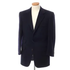 【中古】ブリオーニ Brioni カシミヤ テーラードジャケット ネイビー【サイズ表記なし（M位）】【メンズ】のサムネイル