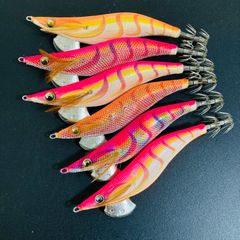 エギ王 LIVE 3号 3.5号 エギ エギセット ライブ  Squid Jig Calamari Egi King Egi-oh Yamashita
