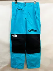 ★国内正規 Supreme×TheNorthFace/シュプリーム×ノースフェイス Arc Logo Mountain Pant GORE-TEX アーチロゴ メンズ ブルー M★