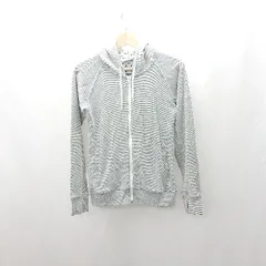 ◇ ⊇ Columbia コロンビア ロゴ刺<!-利用不可文字-!> 裏地ドット柄 長袖 パーカー サイズM グレー系 レディース E  【1502180065477】のサムネイル