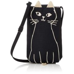 シャーロット オリンピア × プーマ スマホショルダーバッグ 猫刺繍 