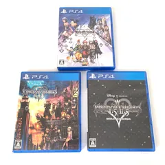 【中古】PS4 ソフト キングダムハーツ HD1.5+2.5 ReMIX 他2点 計3点セット M71017-20