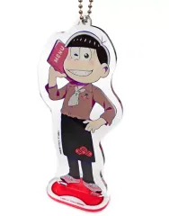 【中古】キーホルダー・マスコット(キャラクター) おそ松 スタンド付きビッグアクリルキーホルダー～カフェver.～ 「セガコラボカフェ おそ松さん」
