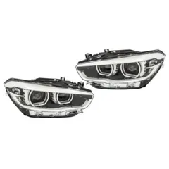 BMW 1シリーズ右ヘッドライト　BMWロゴ入り BMW 1シリーズ右ヘッドライトBMWロゴ入り