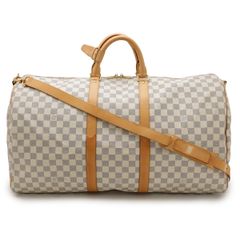 LOUIS VUITTON ルイ ヴィトン ダミエアズール キーポルバンドリエール55 ボストンバッグ 旅行カバン トラベル 2WAYショルダー N41429