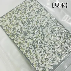 ❁押し花　ユーフォルビア　ダイアモンドスノー　真空　素材　花材　封入
