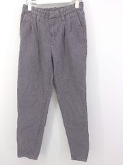 ◇ EMMA CLOTHES 엠마 클로즈 코듀로이 탁 웨스트 고무 팬츠 사이즈 M 그레이 퍼플계 레이디스 P [1212280008471]