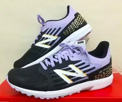 ★新品★NB HANZO J V6（YPHANZK6） ニューバランス　ハンゾージュニア（L6）ブラック/パープル25.0