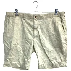POLO RALPH LAUREN チノショートパンツ W42 ポロラルフローレン ビッグサイズ ベージュ 古着卸 アメリカ仕入 2405-1595