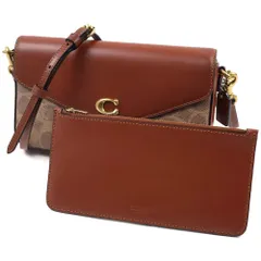 コーチ バッグ ショルダーバッグ クロスボディ キャンバス お財布 レディース タン ラスト シグネチャー COACH C8442-B4NQ4