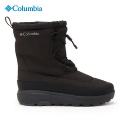 【ブラック】コロンビア ブーツ メンズ レディース ロングブーツ 靴 イエローテイル ブーツ WP オムニヒート YU2586 Columbia 保温 防水 雪