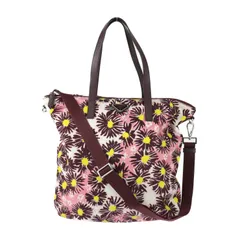 【希少】PRADA トートバッグ 三角ロゴ 花柄 ボタニカル 希少】PRADA トートバッグ 三角ロゴ 花柄 ボタニカル バッグ