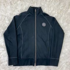 バーバリーブラックレーベル トラックジャケット ダブルジップ ホースロゴ 黒 Lサイズ相当 ★お値段交渉を受け付けます。