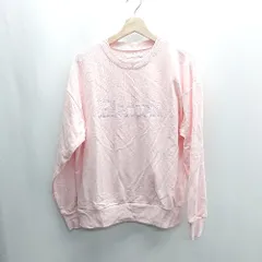 ◇ ⊇ Aunt Marie's アントマリーズ フロント部分に英字の刺繍 長袖 トレーナー サイズF ピンク レディース E  【1409240033943】のサムネイル