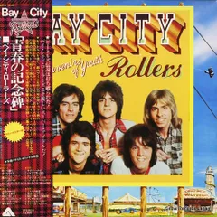 帯付き美品2LP『ベイ・シティ・ローラーズ／青春の記念碑』 帯付き美品2LP『ベイ・シティ・ローラーズ／青春の記念碑