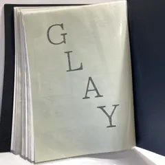 GLAY TERU 直筆サイン入りクリアファイル 1番クジ景品3点セット GLAY