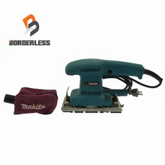 ☆中古品☆makita マキタ 100V 仕上サンダー BO3700 コード式 仕上げサンダー オービタルサンダー 研磨機 104219