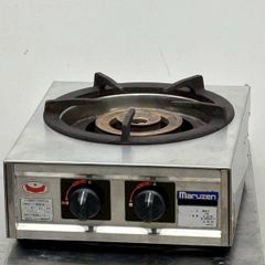 卓上1口ガスコンロ M-211C ガステーブルコンロ 親子 都市ガス W350×D420×H160mm 2022年製 中古 業務用コンロ
