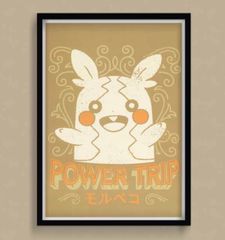 海外ポケモンセンター限定 ポケモン グレイテストヒッツ モルペコ ポスター