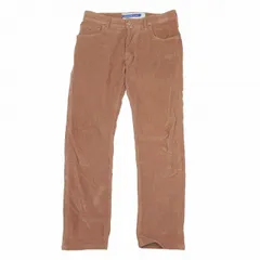 ヤコブコーエン JACOB COHEN Luxury Denim NICK ニック コーデュロイ パンツ スリム タイト テーパード ストレッチ ボタンフライ 5ポケット ハラコ ロゴパッチ スラックス ボトムス 32 茶 ブラウン メンズのサムネイル