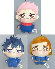 【中古】ぬいぐるみマスコット・ぬいぐるみバッジ 全3種セット ちょぴぬいぷち2 「呪術廻戦」