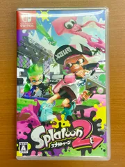 スプラトゥーン2 ★ Nintendo Switch ソフト ニンテンドー スイッチ 動作確認済み