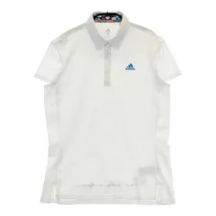 サイズ：OT ADIDAS GOLF アディダスゴルフ HA0224 半袖ポロシャツ 袖メッシュ  ホワイト系 [240101416808] ゴルフウェア レディース ストスト