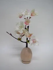 雛人形部品売り 桜橘 紅白梅 花飾り 雛人形用 ひな人形 『飾台幅50～75ｃｍ用』 (花飾り 彩桜 玉子輪台付)