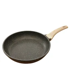 フライパン CAROTE Nonstick Frying Pan Skillet,10 Inch Non Stick Granite Fry Pan with Glass Lid ノンスティックフライパン ブラック
