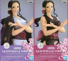 【中古】フィギュア 全2種セット 「ワンピース」 GLITTER＆GLAMOURS -NICO ROBIN WANOKUNI STYLE-II
