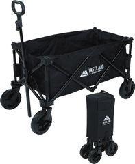 アウトドアワゴン キャリーワゴン ノーマルタイヤ ブラック 耐荷重150kg VASTLAND（ヴァストランド）