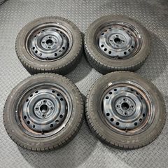 21年製 155/65R14 ダンロップ ウインターマックスWM03 ダイハツ タント ムーヴ ミラ コンテ スタッドレスタイヤ 【1109Y】