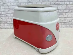 ワーゲン　Volkswagen バス型トースター 赤/白 ワーゲンバス」型トースター登場--焼きあがったパンには「VW
