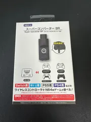Nintendo64用　ワイヤレス　コントローラー　コンバーター　コロンバスサークル（N64用） スーパーコンバーター BR