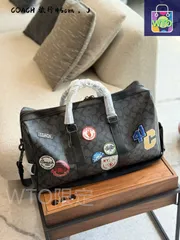 【今日特価】COACH コーチ メンズトラベルバッグ 耐磨耐用で多様な背負い方に対応