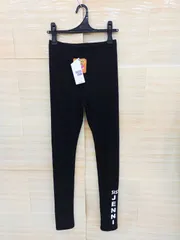 【未使用】【サイズは商品説明参照】[SISTER JENNI] レギンス あったか裏起毛 ガールズ  ブラック　表記サイズ160cm　Y-843