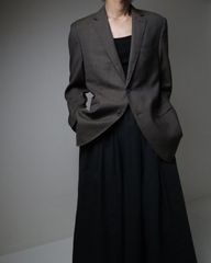 Ralph Lauren glen check wool tailored jacket brown ラルフローレン  グレンチェック柄 ウール シングルブレステッド テーラードジャケット ブラウン