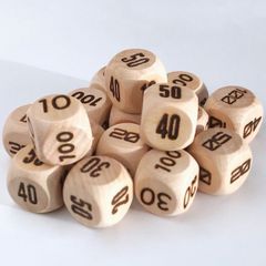 【絶版】トリート工房　ダメカンダイス5個+USEDマーカー　おまけ木製ダイス6個 絶版】トリート工房 ダメカンダイス5個+USEDマーカー おまけ木製