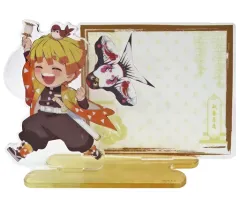 【中古】アクリルスタンド・アクリルパネル 我妻善逸 ミニキャラアクリルメッセージボード(アクリルスタンド) 「鬼滅の刃」 中国限定