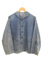 BLUEBLUE カバーオール　ヘチマ襟　Sサイズ BLUEBLUE】 カバーオール ヘチマ襟 デニムジャケット S - メルカリ
