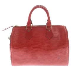 LOUIS VUITTON (ルイヴィトン) エピ スピーディ25 ハンドバッグ カスティリアンレッド レッド ゴールド金具 M43017