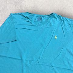 US古着 POLO ポロ ワンポイント Tシャツ L グリーン