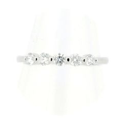 GSTV ダイヤモンド パヴェ リング 指輪 0.60ct 16号 K18WG(18金