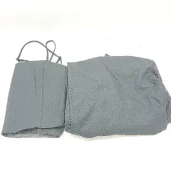 ◇ ⊂ ◎ ●美品● La-gemme ラジェム セットアップ サイズL グレー レディース E  【1502030027808】