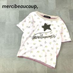 mercibeaucoup, ドット柄 七分袖カットソー - メルカリ