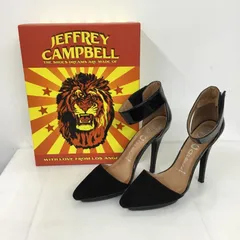 Jeffrey Campbell ジェフリーキャンベル パンプス FJF1729 SOLITAIRE ピンヒール ハイヒール ストラップ 36 箱有のサムネイル
